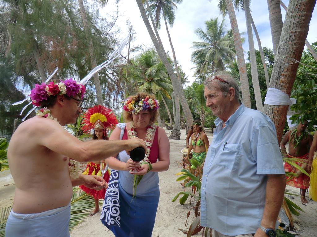 Uturoa Pension Hibiscus Tahaa المظهر الخارجي الصورة