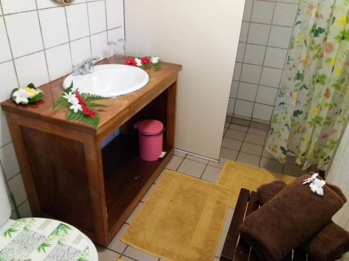 Uturoa Pension Hibiscus Tahaa المظهر الخارجي الصورة