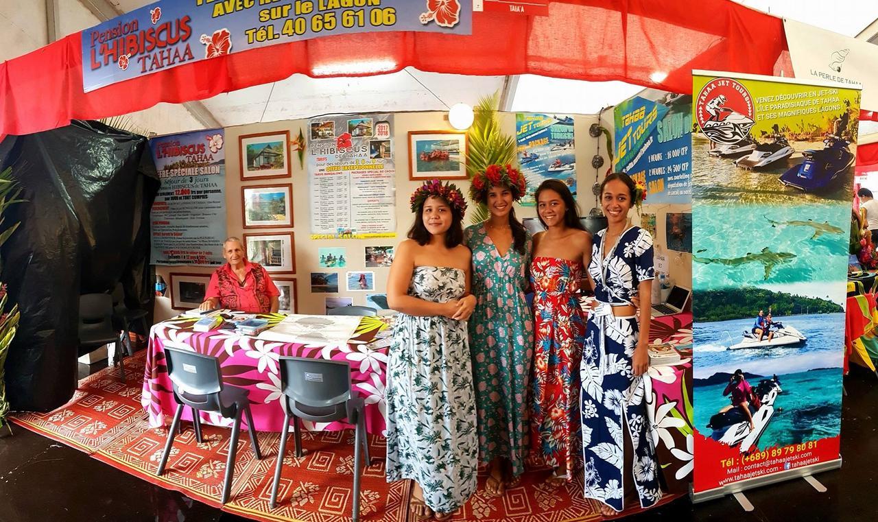 Uturoa Pension Hibiscus Tahaa المظهر الخارجي الصورة