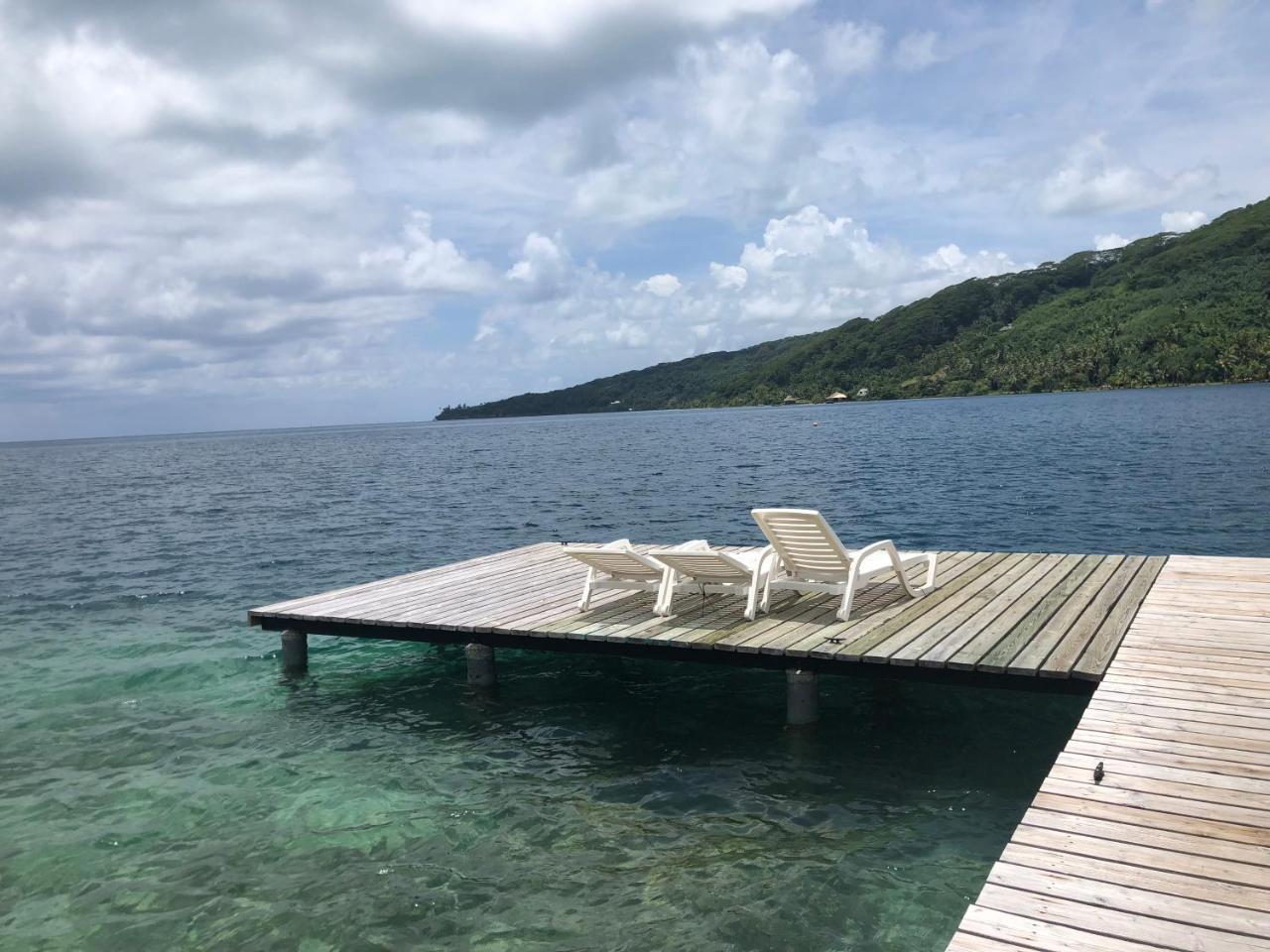 Uturoa Pension Hibiscus Tahaa المظهر الخارجي الصورة