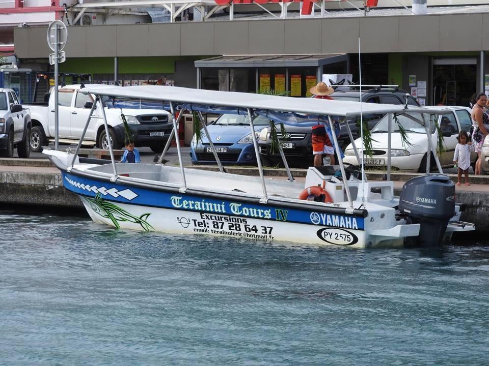 Uturoa Pension Hibiscus Tahaa المظهر الخارجي الصورة